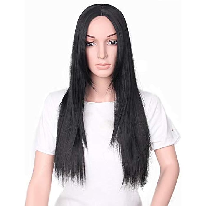 DILLARDS Long Straight Hair Extension - Black - Image 1